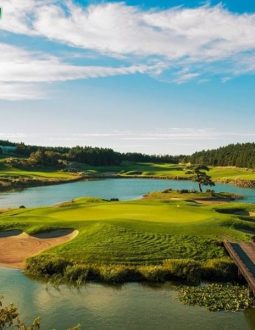 sân golf quốc tế Nine Bridges ở Đảo Jeju Hàn Quốc