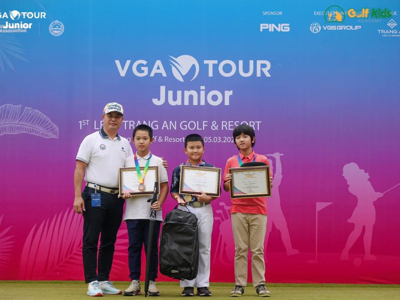 VGA Junior Tour - sự kiện mở màn hệ thống giải golf trẻ trong năm 2023