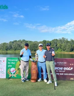 GolfKids Việt Nam hân hạnh đồng tài trợ HIO giải golf Swing for kids lần 16