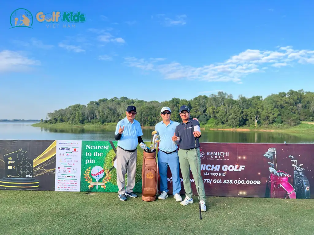 GolfKids Việt Nam hân hạnh đồng tài trợ HIO giải golf Swing for kids lần 16